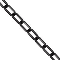 Chaîne en plastique multicolore de 6mm pour Barricade de circulation Chaîne en plastique pour Barricade de sécurité directe d'usine