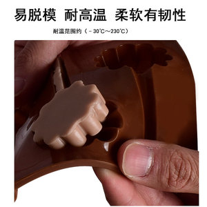 Moule à sucettes en silicone 12/18 cavités, pour chocolat, pâtisserie, DIY, usage domestique et commercial - Product Image 5