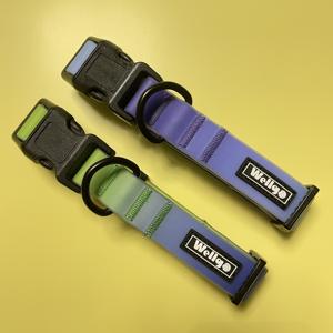 WELLGO PET 2023 di fine anno Coupon di promozione in PVC rivestito stampa personalizzata gradiente collare per cani impermeabile guinzaglio - Product Image 5