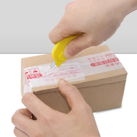 Bıçak Mini ABS plastik kutu mektuplar açacağı güvenlik anahtarı MINI bıçak kesici