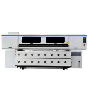 Фабричный текстильный принтер 1,8 м 2,2 м сублимационная печатная машина с головкой i3200 8 шт. eps головка i3200 сублимационный принтер