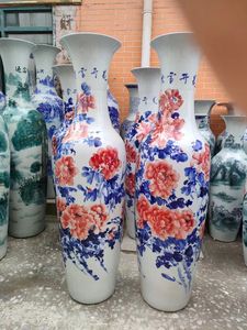 Grande vaso da disegno ad angolo grande vaso di fiori <span class=keywords><strong>per</strong></span> soggiorno in ceramica grande vaso - Product Image 2