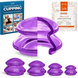 Set de Terapia de Calor con Ventosas de Silicona, con Ventosas Miofasciales y Función Musical para Masaje de Pies y Cuerpo - Kit de 4 Ventosas - Product Image 5