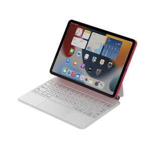 คีย์บอร์ด Magic Keyboard สำหรับ <span class=keywords><strong>iPad</strong></span> <span class=keywords><strong>Pro</strong></span> <span class=keywords><strong>12</strong></span>.9 นิ้ว <span class=keywords><strong>M2</strong></span> 2022 สำหรับ <span class=keywords><strong>iPad</strong></span> <span class=keywords><strong>Pro</strong></span> 11 นิ้ว 2022 <span class=keywords><strong>iPad</strong></span> Air 5 และ Air 4 คีย์บอร์ดแบบ Folio สำหรับแท็บเล็ต พร้อมคีย์บอร์ดแบบ Scissor - Product Image 5