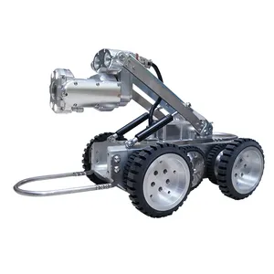 1080P Electric Lifting Sewer Inspection System 100-300M CCTV Drainage Pipe Inspection Crawler Robot Units Camera Price