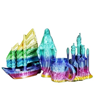 Filament PLA Soie Arc-en-ciel 3D en Gros Creat3D – Excellente Résistance, 1,75 mm, 1 kg/rouleau, Effet Soie Brillant à Changement de Couleur pour Imprimante 3D - Product Image 2