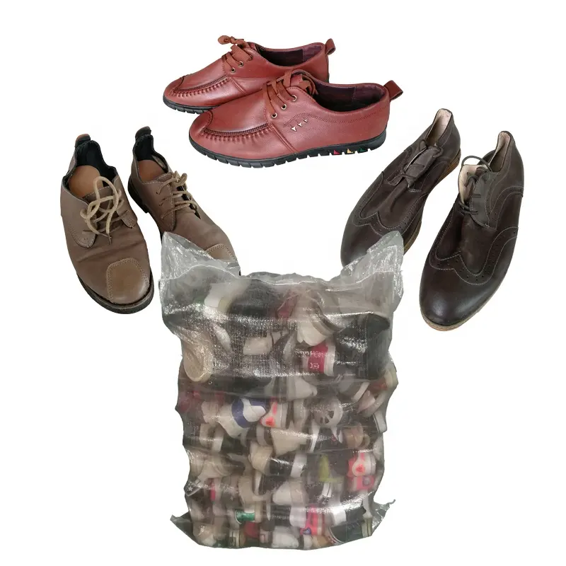 Men Leather Shoes Wholesale Used Clothing High A Grade Quality Secondhand Used Men Clothes in 45kg Bales Secondhand Clothing