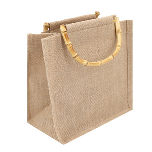 Сумка из натуральной джутовой мешковины - Product Image 4