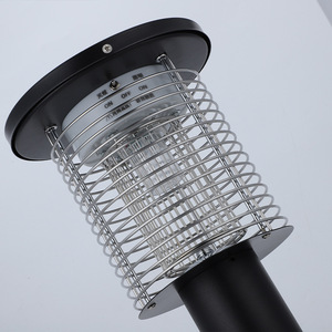Lampe anti-moustiques solaire extérieure 60x21 noire, électrique, pour le contrôle des nuisibles dans la cour - Product Image 2
