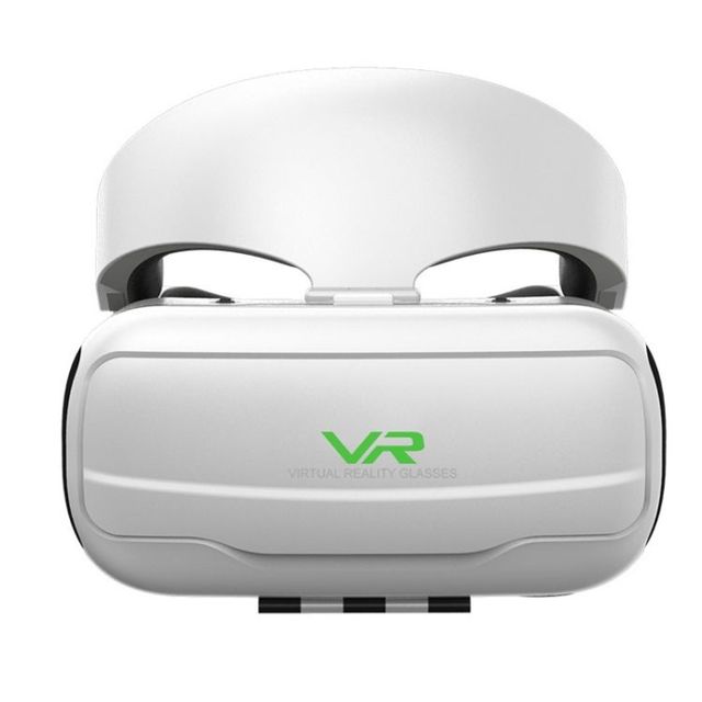 VR SHINECON G02EF 3D VR Game Helmet Glasses Virtual Reality for Mobile Phone with Headset