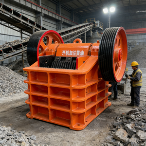 Concasseur à mâchoires secondaire stable et durable pour roche dure, barite, mine d'or, pierre <span class=keywords><strong>de</strong></span> rivière, fabricant <span class=keywords><strong>de</strong></span> concasseur <span class=keywords><strong>de</strong></span> pierre brute - Product Image 1