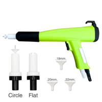 Revêtement en poudre électrostatique automatique Système de pistolet en métal réglable Couleur de roue Revêtement en poudre Chaise de table Substrats en fer
