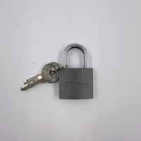 SHIND 37429 Cadenas en laiton épais Type 30mm Trois clés Outils de verrouillage étanches et résistants à la corrosion pour une utilisation intérieure et extérieure