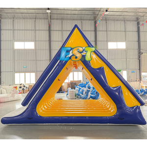 Juegos de parque acuático flotante Toboganes de agua inflables de PVC para adultos para <span class=keywords><strong>piscina</strong></span> Toboganes de <span class=keywords><strong>piscina</strong></span> Tobogán de agua flotante inflable - Product Image 2