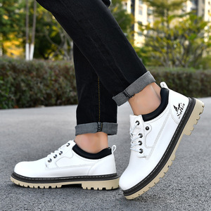 Bottes de travail mi-hautes en caoutchouc cousues à la main, protection extérieure, pour voyage, grandes tailles 38-48 - Product Image 2