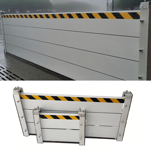 Sistema de puerta de inundación de aluminio, barrera de agua de instalación rápida para garaje, sótano, protección contra tormentas, barrera contra inundaciones para protección del hogar - Product Image 5