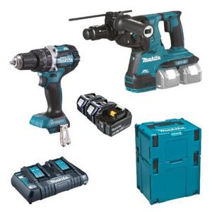 - DLX2280PTJ <b>Set</b> of hammer, drive-<b>drill</b>, 3 batteries 5.0Ah and charger - in 2 cases IMPACT DRIVERS AND CORDLESS <b>DRILLS</b> - Product Image 2