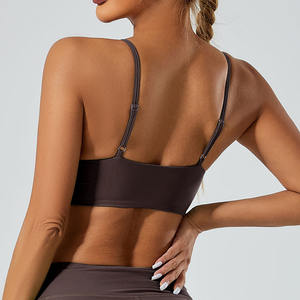 Europe et les États-Unis coiffure <span class=keywords><strong>nue</strong></span> dos sexy vêtements de yoga sport course fitness yoga haut - Product Image 6