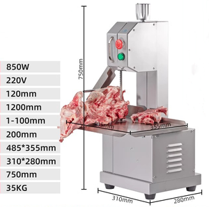 Electric Desktop Small Meat <b>Sawing</b> Machine, Household <b>Bone</b> <b>Sawing</b> Machine, Beef <b>Bone</b> Frozen Meat Pig's Hoof <b>Bone</b> Cutting Machine - Product Image 5