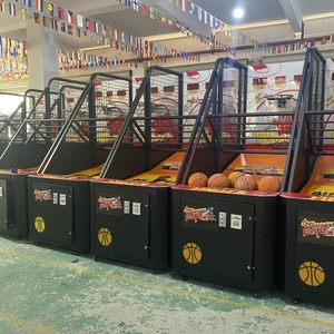 Thương mại có thể gập lại đường phố hoạt động trong nhà giải trí trò chơi <span class=keywords><strong>Arcade</strong></span> Máy bắn bóng rổ - Product Image 6