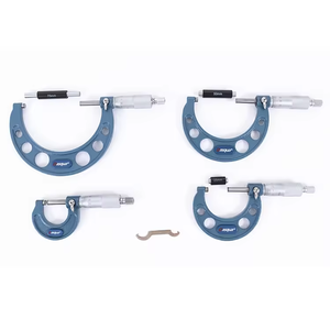 Dasqua 0-100Mm 4 Stuks Analoog Buiten <span class=keywords><strong>Micrometer</strong></span> Set 0-25Mm 50-75Mm 75-100Mm Micrmetro De Exteriores 25-50Mm Micromter Extrieur - Product Image 5