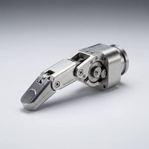 Boîtier <span class=keywords><strong>de</strong></span> joint <span class=keywords><strong>de</strong></span> robot industriel en aluminium 6061 T6 usiné CNC OEM en gros, bras manipulateur 6 axes, IATF 16949 personnalisé - Product Image 5
