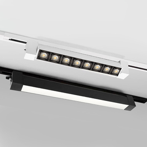 40 Wát hiện đại Dali Dimmable LED tuyến tính ánh sáng liền mạch kết nối nhôm hồ sơ Trần Mặt dây chuyền điều khiển từ xa theo dõi đèn - Product Image 1