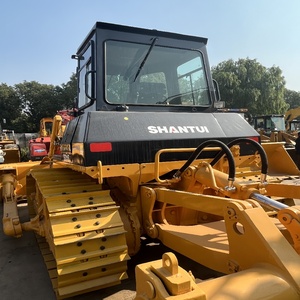 Bulldozer sur chenilles Shantui SD16 d'occasion à prix réduit, faible nombre d'heures de travail, 160 CV, engin de construction avec inspection complète - Product Image 2