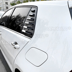 For VW Golf MK7 7.5 2013-2019 Body Kit Rear <b>Window</b> Shutter Cover Trim <b>Window</b> Louver Side <b>Vent</b> Trim Car Accessories - Product Image 3