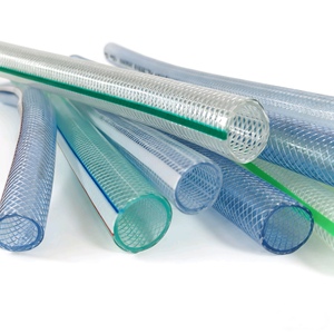 Tuyau en <span class=keywords><strong>PVC</strong></span> transparent renforcé <span class=keywords><strong>haute</strong></span> <span class=keywords><strong>pression</strong></span> 3/4'' <span class=keywords><strong>50</strong></span> pieds, tressé, flexible, robuste pour applications aquatiques - Product Image 4