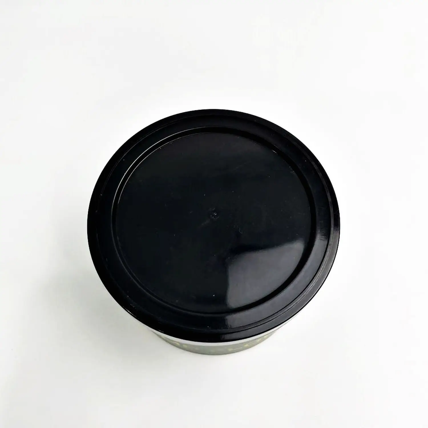 カスタム空の金属食品グレード100mlプレシチンセルフシール3.5gブリキ缶、プラスチック製の透明または黒い蓋付き