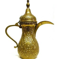 High Quality Customizable <b>Arabic</b> Brass Dallah Pot for <b>Tea</b> or Coffee - Product Image 5