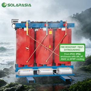 Transformador de Tipo Seco SCB12 de 100 kVA, Trifásico, de Bajo Voltaje, 11 kV, Transformador Reductor de Resina Fundida a Prueba de Explosiones - Product Image 4