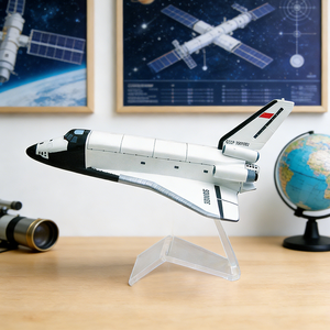 Modelo de Nave Espacial <span class=keywords><strong>Buran</strong></span> Antonov de Plástico a Escala 1:144 de 25 cm con Color Personalizable - Product Image 2