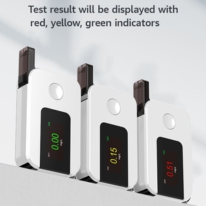 Alcootest numérique professionnel Airsense K1 avec écran LCD, capteur à pile à combustible, précision de 0,05 %, en alliage d'aluminium ABS - Product Image 3