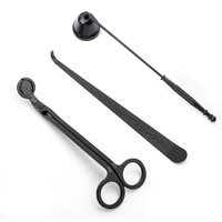 Ensemble d'accessoires pour bougies en gros : Coupe-mèche, Allume-bougie électrique USB avec logo et Extincteur pour bougies et barbecue