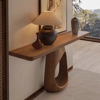 Table d'entrée en bois massif chinois, luxe, nouvelle décoration pour la maison, meuble de rangement convertible pour couloir et salon