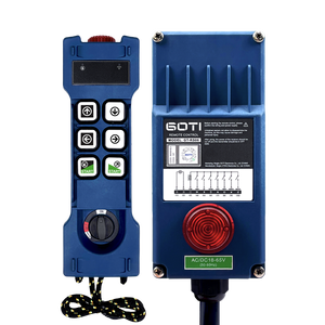 Control remoto de polipasto de grúa inalámbrico Industrial de marca <span class=keywords><strong>GOTI</strong></span>, 6 canales de una sola velocidad en lugar de 12, 12, 12, 12, 12, 12, 12, 30 - Product Image 1