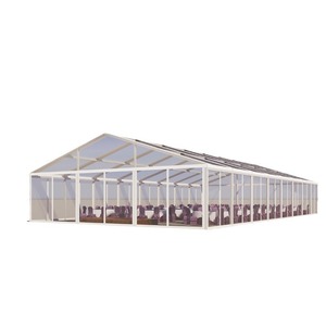 Carpa Transparente de Aleación de Aluminio de Doble Capa, Impermeable, de PVC, Construcción Modular, para Bodas y Fiestas - Product Image 5