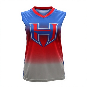 <b>Henley</b> Neck Softball Jersey Women Fastpitch Shirts Adult Button Placket Breathable Polyester Custom Logo Number OEM Wholesale - Product Image 1
