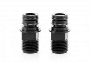 Conector recto de acero inoxidable de suministro directo de fábrica 1/2in OD 1/2in NPT Adaptador roscado de mamparo - Product Image 5