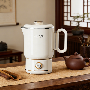 Appareils électroménagers de cuisine de haute qualité, bouilloire électrique intelligente en acier inoxydable 304 sain de 0,9 L, bouilloire numérique électrique - Product Image 2