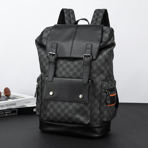 Warm Day Plaid <b>Laptop</b> <b>Backpack</b> <b>15</b> <b>Inches</b> Business Travel Commuter <b>Backpack</b> Men Women Neutral Gender - Product Image 3