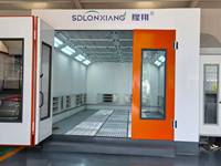 Cabine de pulvérisation de système de filtre de voiture d'éclairage LED certifiée CE/ISO cabine de peinture de cuisson