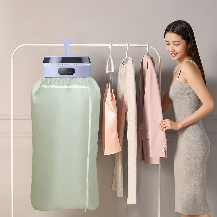 Smart Drying Rack Hang Ultraviolet Dryer Máquina Secador de ar quente portátil Viagem Secador de roupa elétrico dobrado para casa
