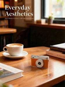 Brandneue Wettbewerbsfähige Preise Minimalistisches Zeitlich Begrenztes Angebot Kundenauswahl CMOS 8MP LED-Blitz Kompakte Retro-Kamera Full HD - Product Image 5