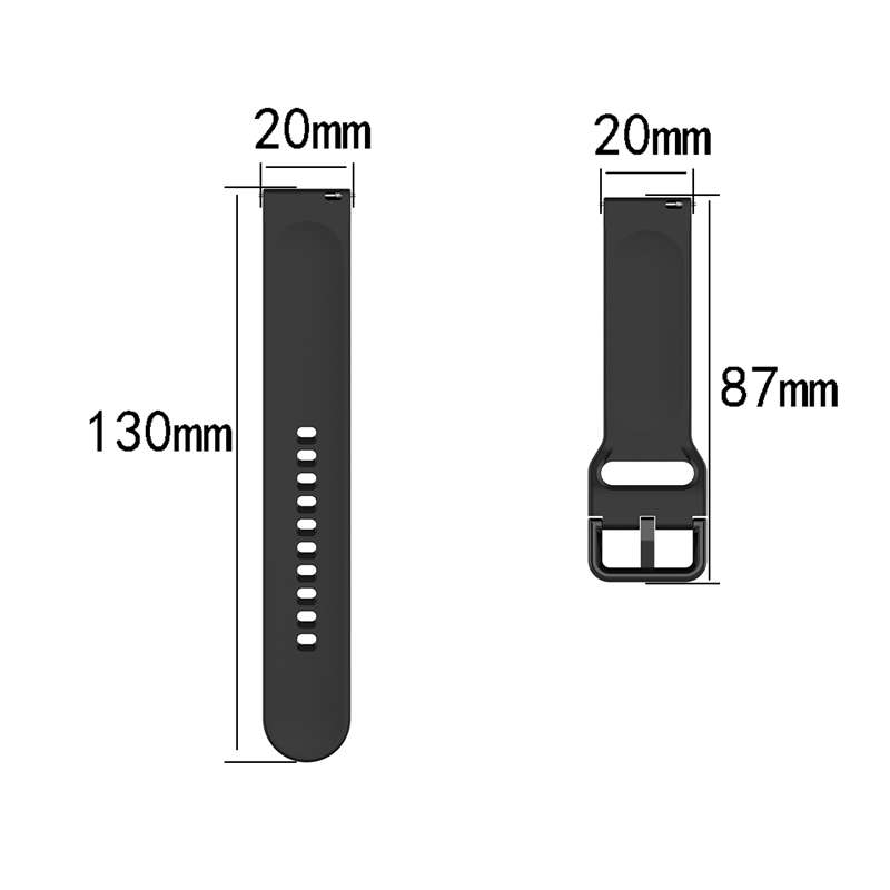 L Size: Black Buckle