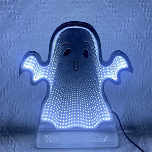 تسليم سريع مخصص ليد صغيرة مخصصة مرآة الهاوية لانهائية مرآة الاكريليك ضوء النيون علامة - Product Image 3