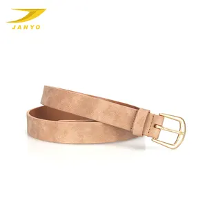 <span class=keywords><strong>Cintura</strong></span> in vita <span class=keywords><strong>Beige</strong></span> all'ingrosso di nuovo stile 2025 per le donne con Logo personalizzato morbido da <span class=keywords><strong>donna</strong></span> <span class=keywords><strong>cintura</strong></span> oro con fibbia ad ago singolo - Product Image 4
