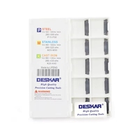 Outil de tournage personnalisable pour inserts de lame en carbure pour rainurage extérieur DESKAR MGMN150-G LDA